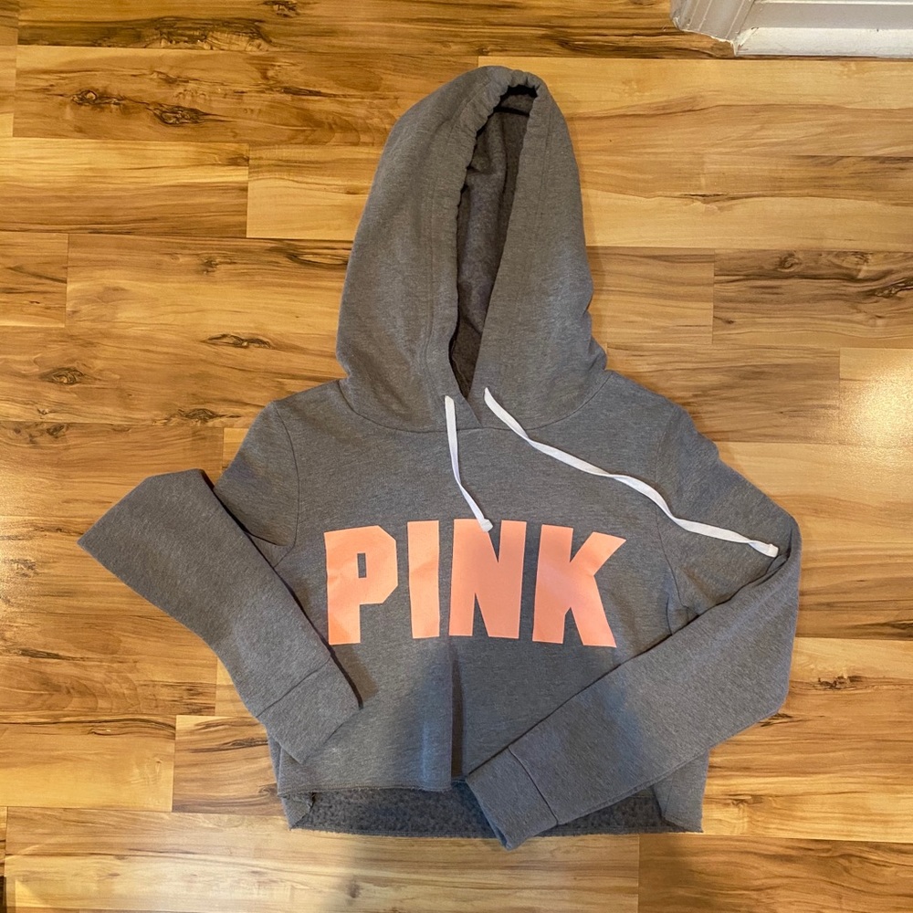 Victoria Secret Pink Crop hoodie